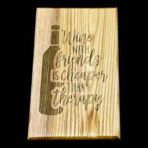 Saarepuidust lõikelaud "Wine"