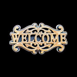 Vineerist 3D graveeritud kodu uksesilt